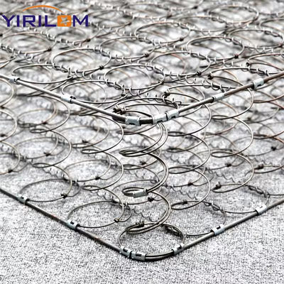 Customized Bonnell Coil Spring Unit  Steel Bonnel Spring For Mattress
