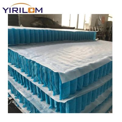 70# High Carbon Steel Wire Pocket Spring Unit with 5~7 Turns and 1/3/5/7 Zones for Mattress Production