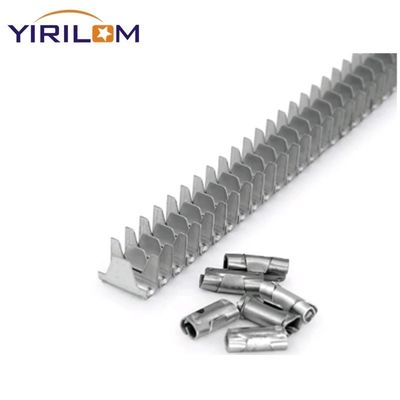 Wholesale Galvanized Zinc Stay Wire Clips with 22mm Crown for Sofa Springs - 6000pcs Packing