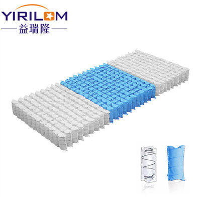 High Carbon Steel Wire Mattress Pocket Spring Unit with Non Woven Fabric Cover and Zoned Support (1/3/5/7 Zones)