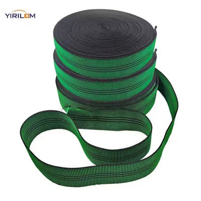 Knitted Elasticity Sofa Webbing Colorful Polyester Webbing Tape Belt
