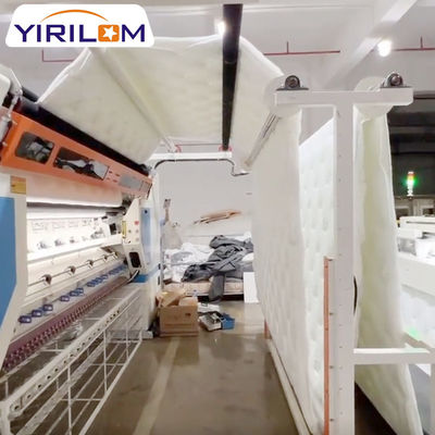 Bed Mattress Quilting High Density Polyester Fabric Quilting Knitted