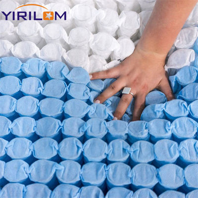 Custom Made Roll Packed Bed Pocket Individual Coil Springs For Mattress