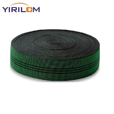 Polypropylene Rubber Sofa Elastic Webbing with 50% Stretch and 1.5mm Thickness for Furniture Repair