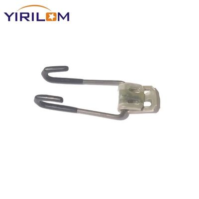 OEM Quality 5 Holes Zinc Coated Half Plastic Covered Spring Clip for Sofa Furniture