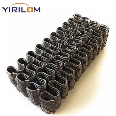 Customizable Length High Carbon Steel Wire Zigzag Spring with Electroplating Surface Treatment for Sofa Furniture