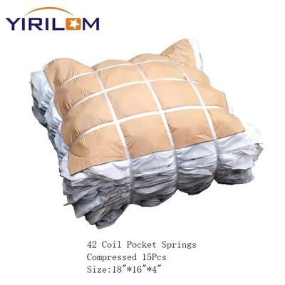 Customized Size And Shape Strongly Support Pocket Coil Spring For Sofa Cushion