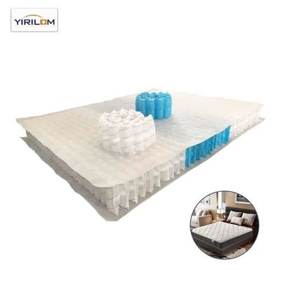 Customized 3/5/7 Zoned Partition Support Pocket Coil Springs For Furniture Mattress