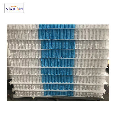Customized 3/5/7 Zoned Partition Support Pocket Coil Springs For Furniture Mattress