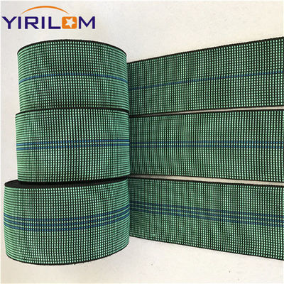 5.0cm Width Elastic Rubber Webbing With Nylon Polyester For Sofa Inner Accessories