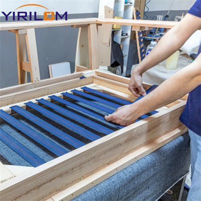 5.0cm Width High Tenacity UV Resistant Elastic Rubber Webbing for Sofa and Furniture Upholstery