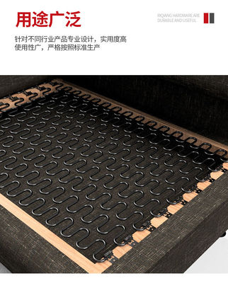 Customized Wire Diameter Semicircle Zigzag Spring For Sofa Inner Upholstery