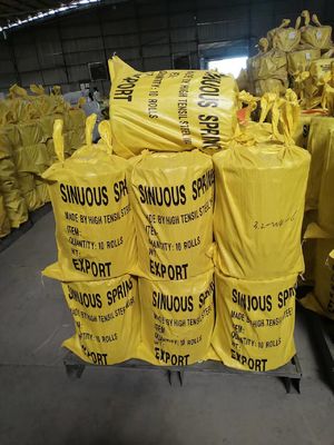 Customized Length Zigzag Spring with 50kg-200kg Load Capacity and 2.8mm-4.0mm Wire Diameter for Sofa Inner Hardware