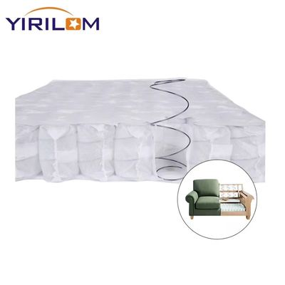 Compressed And Rolled Sofa Pocket Spring For Sofa Cushion With High Carbon Steel Wire And Woven Fabric