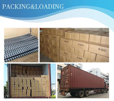 Galvanized Zinc Mattress Clip with 22mm Crown and 6000pcs/cnt Packing for Mattress Spring Assembly