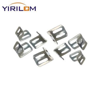 4 Holes Zinc Coated Half Plastic Covered Spring Clip for Sofa Furniture Fixing