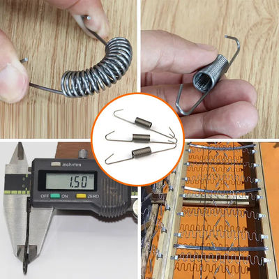 1.5mm Steel Wire 97mm Length High Carbon Steel Balance Hook Spring Fixing Clip for Sofa Spring Hooks