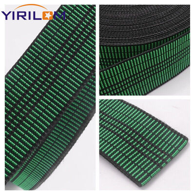 Polyester High Elasticity Sofa Webbing With Rubber For Furniture Repair And Elastic Band