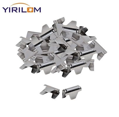Heavy-Duty Galvanized Zinc Stay Wire Clip with 22mm Crown for Mattress and Upholstery