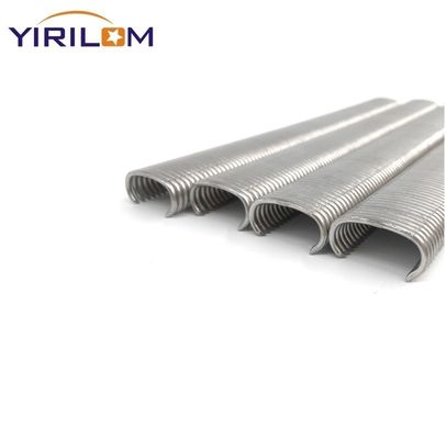Galvanized Zinc Mattress Clip C Clip Ring with 17/18/19/22mm Crown and 6000pcs/cnt Packing for Mattress Spring Support