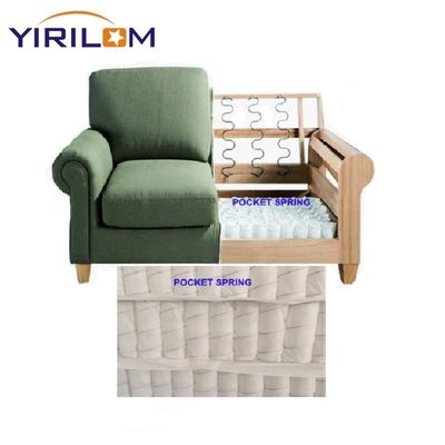Customized Size And Shape Elastic Pocket Spring Coils For Sofa Cushion
