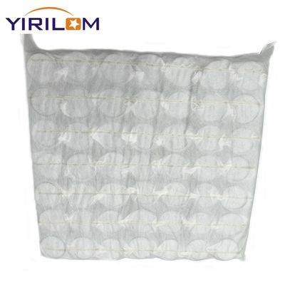 OEM White 4 Inches Height 2.0mm Coil Diameter Non Woven Fabric Cover Sofa Pocket Spring Coil Unit