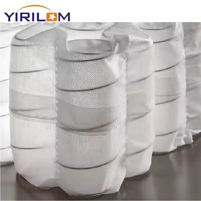 2.0mm Diameter High Carbon Steel Pocket Coil Spring with Customizable Height for Mattress and Sofa