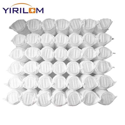 High Carbon Steel Wire Sofa Pocket Spring Unit with Customized Size and Non-woven Fabric