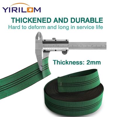 High Elasticity Sofa Webbing Straps with Water/Oil/Stain Resistance and 500 lbs Weight Capacity