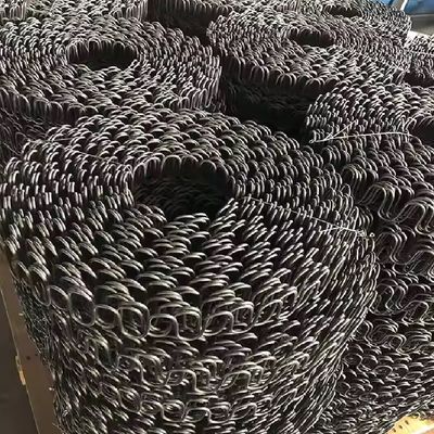 High Carbon Steel Wire Zigzag Spring with 50mm Height and Customized Length for Sofa Seat Support