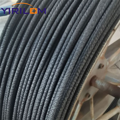 High-carbon steel paper covered fixing wire with 3-layer spiral wrapping for sofa furniture in 500m roll