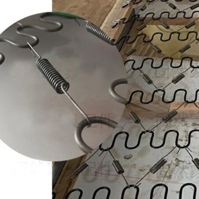 Steel Wire Balance Hook with 1.5 mm Diameter for Zigzag Spring Fixation Sofa Hardware Accessory