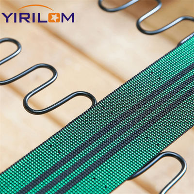 High Moisture Resistance Customized Color 50% Elongation Sofa Webbing for Furniture Support
