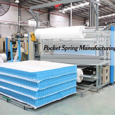 Customized Size Micro Pocket Spring Unit with High Carbon Steel Wire and Independent Encasement for Mattress and Furniture