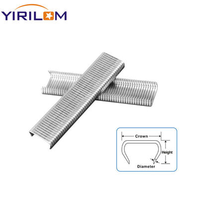 Fixing C Ring Nail Hog Ring Smooth Staples Fastener Zinc-coated Silver White Nail C Hog Ring