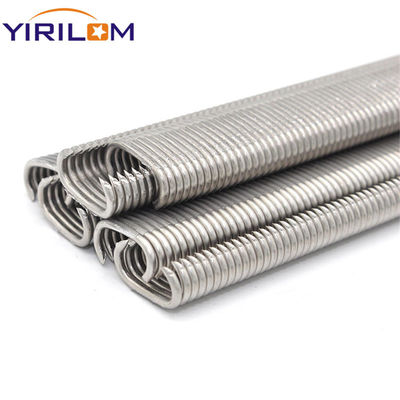 Fixing C Ring Nail Hog Ring Smooth Staples Fastener Zinc-coated Silver White Nail C Hog Ring
