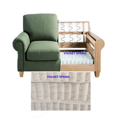 4'' High Pocket Spring For Sofa Seat Cushion Sofa Seat Spring
