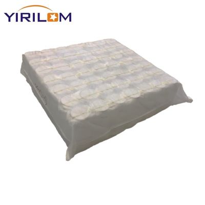 White Roll Non Woven Fabric Packed Pocket Spring Unit For Sofa Cushion