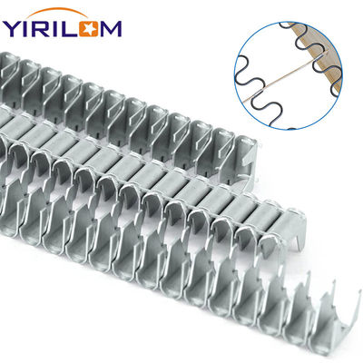 Oem 0.8 Mm Thickness Pneumatic Clip Hardware Accessories For Sofa Zigzag Spring Fixation