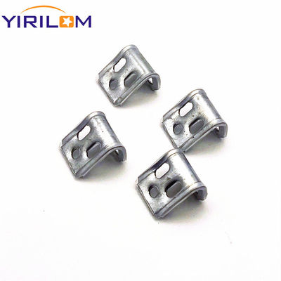 Modern Stainless Steel Half Plastic 4 Hole Spring Clip for Sofa Hardware Accessories