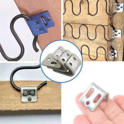 4 / 5 Holes Spring Sofa Clips Hardware Accessories For Zigzag Spring