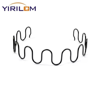 1.8mm-4.0mm Wire Diameter Black Paint Wholesale Sofa Zigzag Spring For Furniture