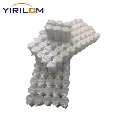 1.0mm Steel Wire Hypoallergenic Pocket Spring with Non Woven Fabric Cover for Comfortable Pillow Support