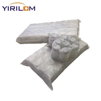 0.9mm-1.2mm Steel Wire Pocket Spring with Hypoallergenic Non Woven Fabric and 6-25cm Height for Luxury Pillows