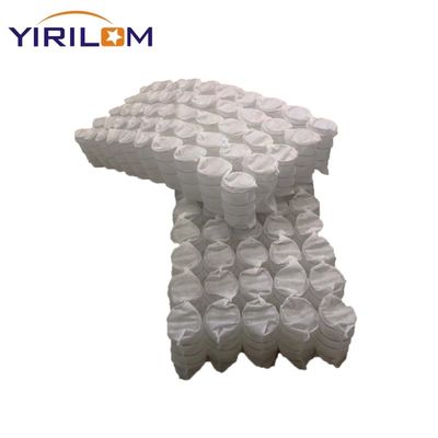 0.9mm-1.2mm Steel Wire Pocket Spring with Hypoallergenic Non Woven Fabric and 6-25cm Height for Luxury Pillows