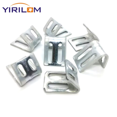 Factory Wholesale Price Furniture Accessories Zigzag Spring Sofa Metal Clips 4 Holes Spring Clips