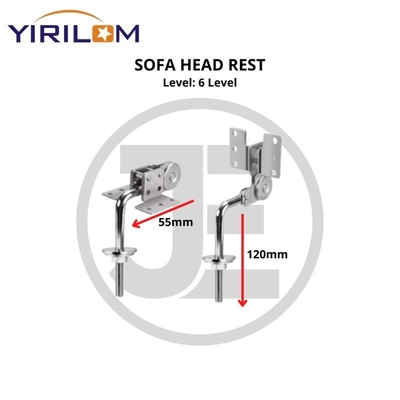 Factory Direct Thicken Furniture Accessories Multi Functional Mechanism Adjustable Sofa Headrest Hinge