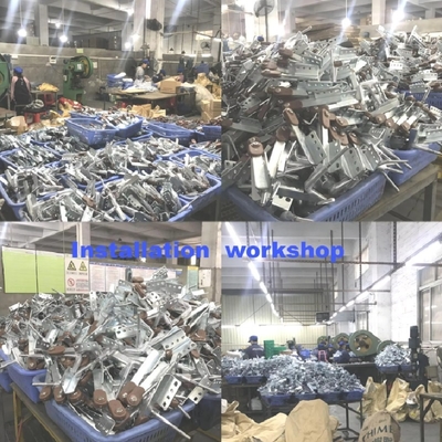 Wholesale Furniture Connector Sofa Hinge Adjustable Armrest Mechanism Silver Iron Sofa Headrest Hinge
