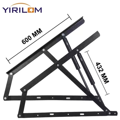 Customize 600mm Bed Lift Mechanism Gas Spring Strut Support Hinge Bed Sofa Storage Space Saving