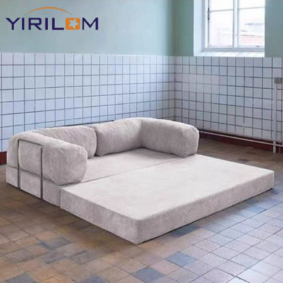 Sitting Room Furniture Living Room Sofa Rice White Sectional Vacuum Compressed Bubble Sofa